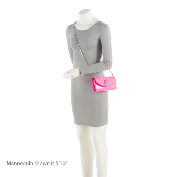 Christian Louboutin Patent Leather Loubi154 Chain Wallet - Picture 5 of 16